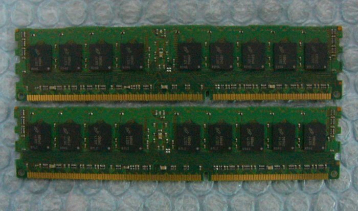 bc14 240pin DDR3 1866 PC3-14900R Registered 8GB Micron 2枚 合計16GB DELL 抜取_画像3