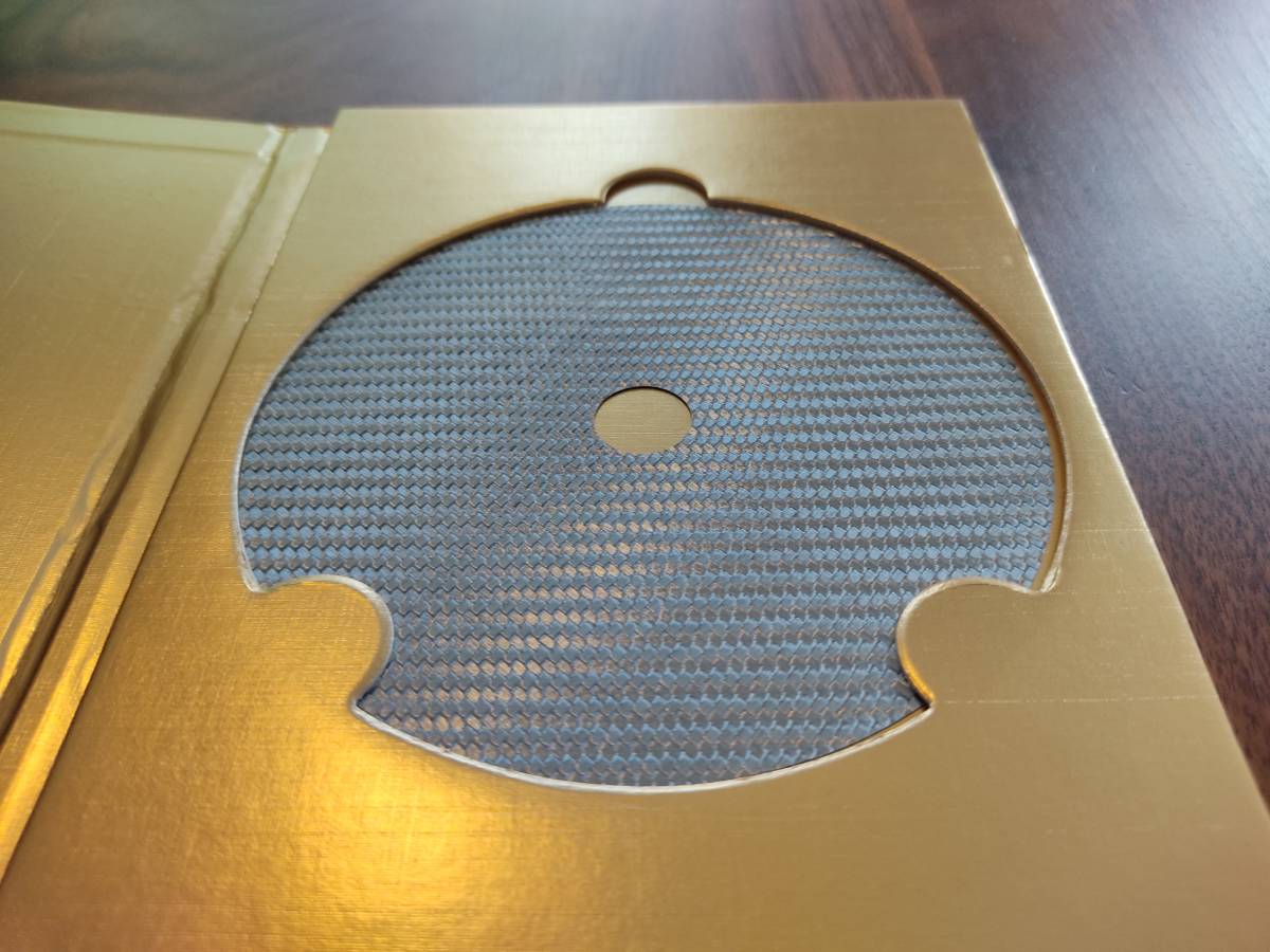 CFRP top class platinum carbon CD stabilizer CD tuning pad SACD new goods unused 3