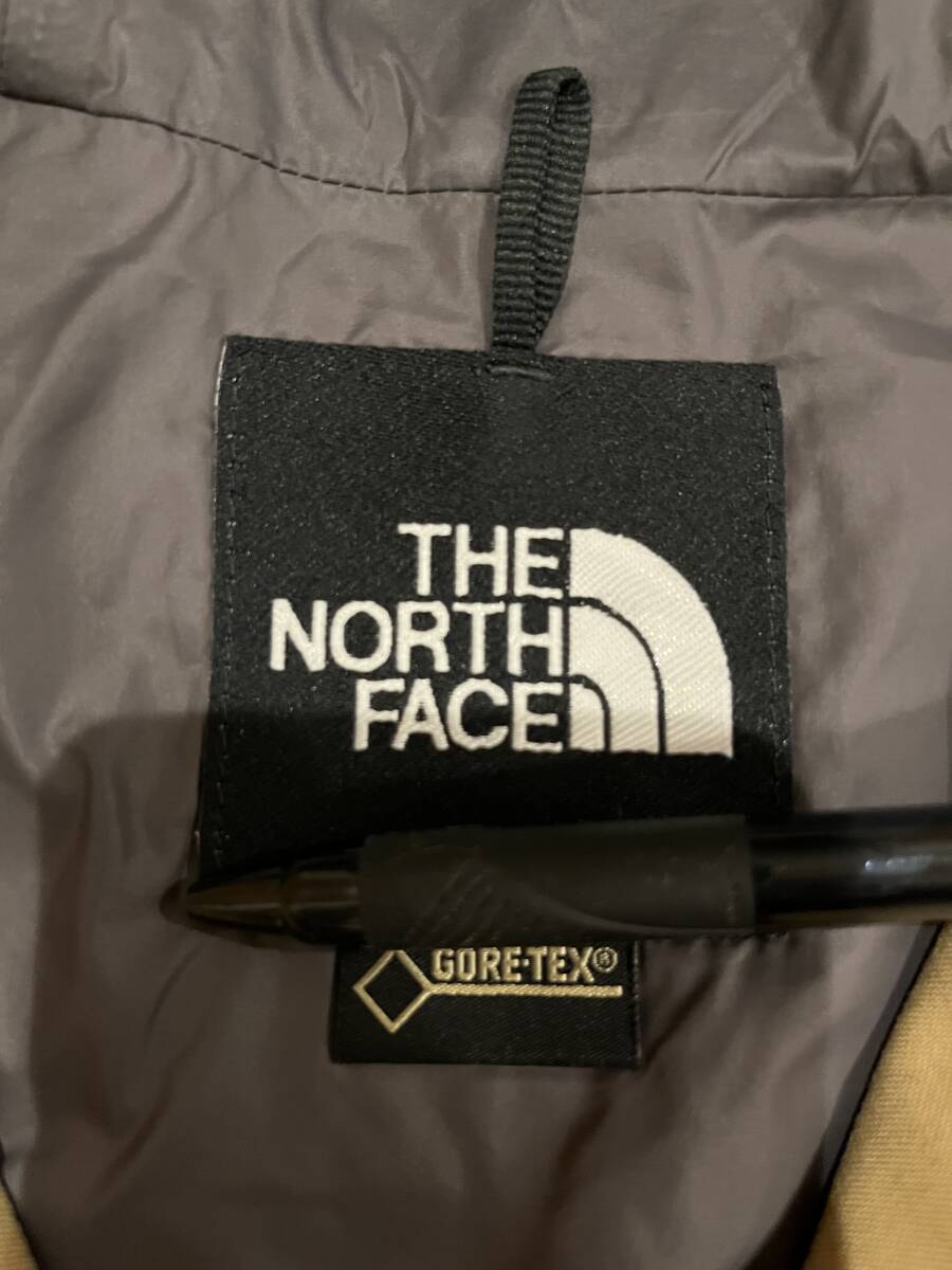 THE NORTH FACE(ザ・ノースフェイス） ブラックレーベル　マウンテンパーカー　NP61349 ブリティッシュカーキ　Lサイズ_ゴアテックスタグ画像