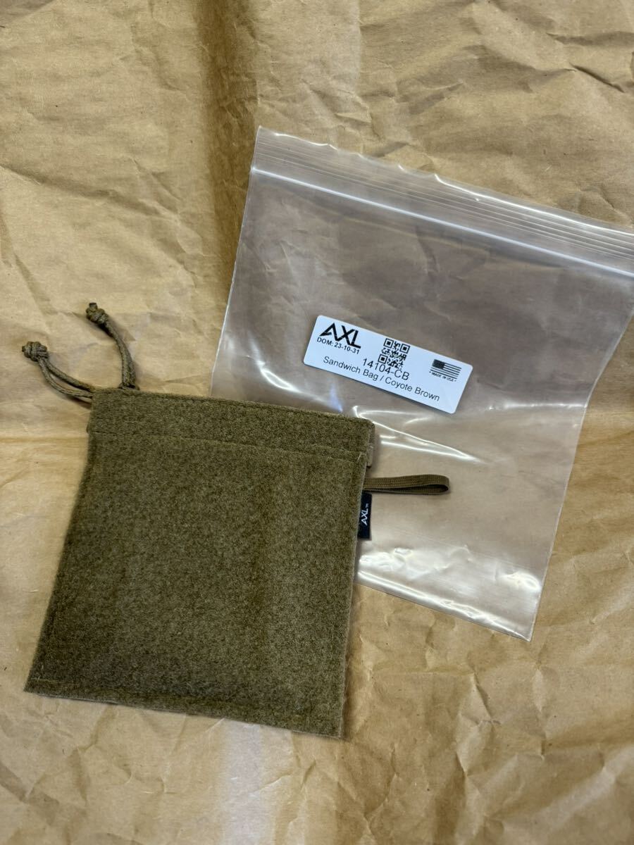 AXL Advanced Sandwich Bag Coyote brown_画像1