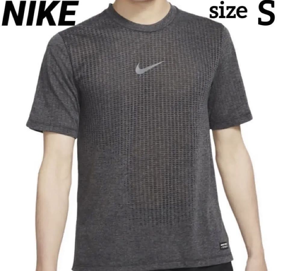 NIKE メンズ S 半袖 アドバンテージ Nike Pro Tシャツ【DD1704-010】の画像1