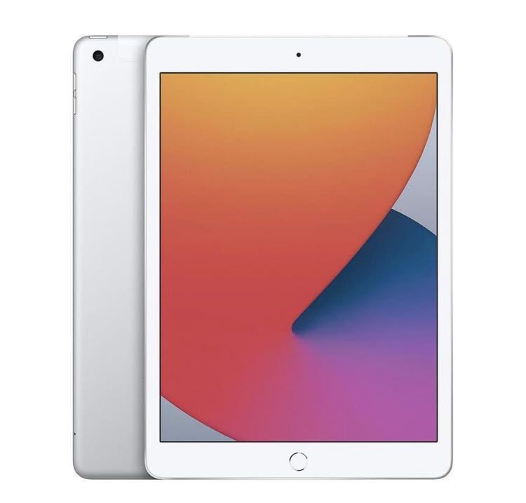 【早い者勝ち】【箱等付属品一式】【送料無料】【動作確認済み】iPad8第8世代 32GB SIMフリー シルバー A2429 10.2インチ 2020年モデル☆☆_画像1