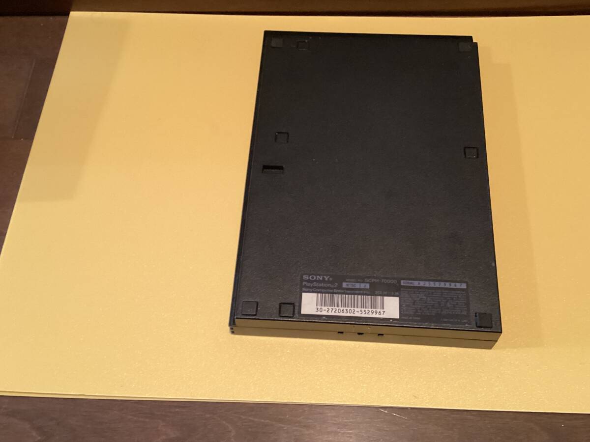 [30日保証】円傷対策棒設置　メンテナンス済　PlayStation2 SCPH-70000 140