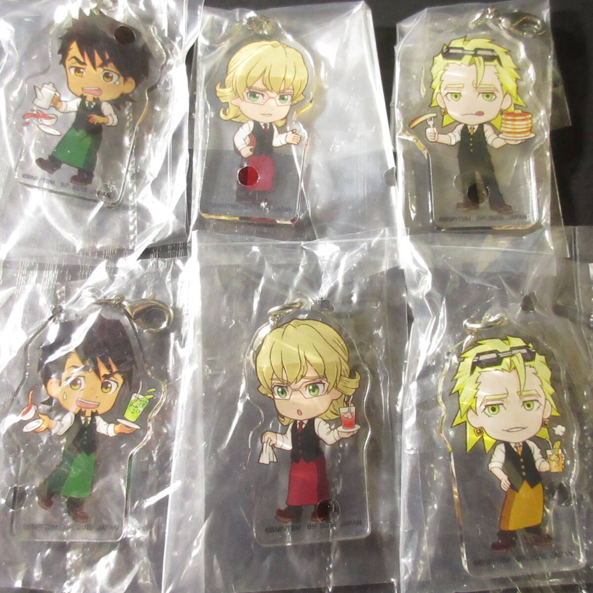  all 14 kind + last one .* most lot MINI theater version TIGER&BUNNY-The Rising-[HERO\'s CAFE] acrylic fiber stand charm set figure D