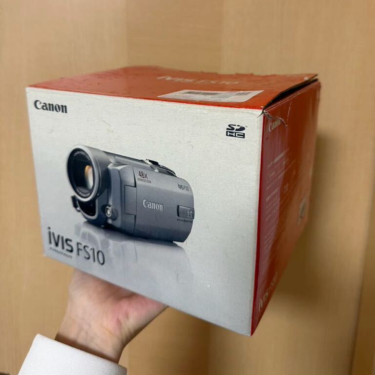 Canon ivis FS10 デジタルビデオカメラ 中古品