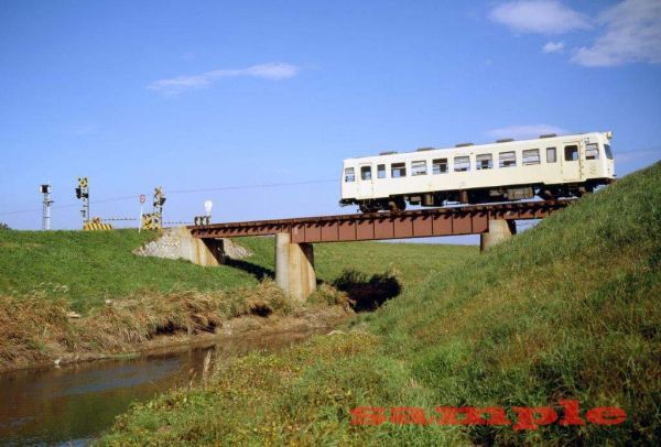 東武鉄道熊谷線キハ2001 昭和57年 大幡－妻沼[1] KG判_画像1