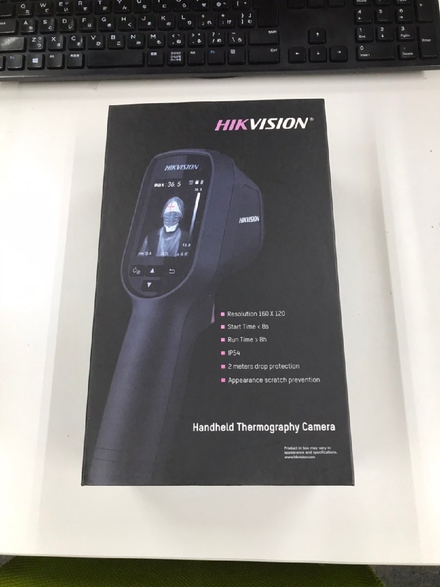 【在庫処分 1台限り】HIKVISION ハイクビジョン ハンディ型　サーマルカメラ 　非接触　 DS-2TP31B-3AUF　 体表面温度測定 業務用_画像5