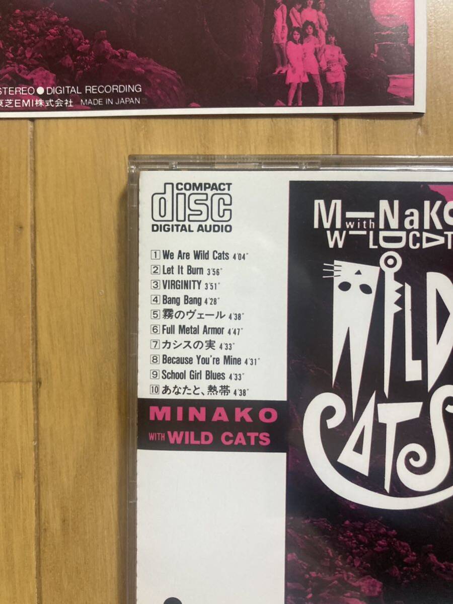 ◯《3200円帯付》【MINAKO with WILD CATS（本田美奈子）】『WILD CATS』CD_画像3