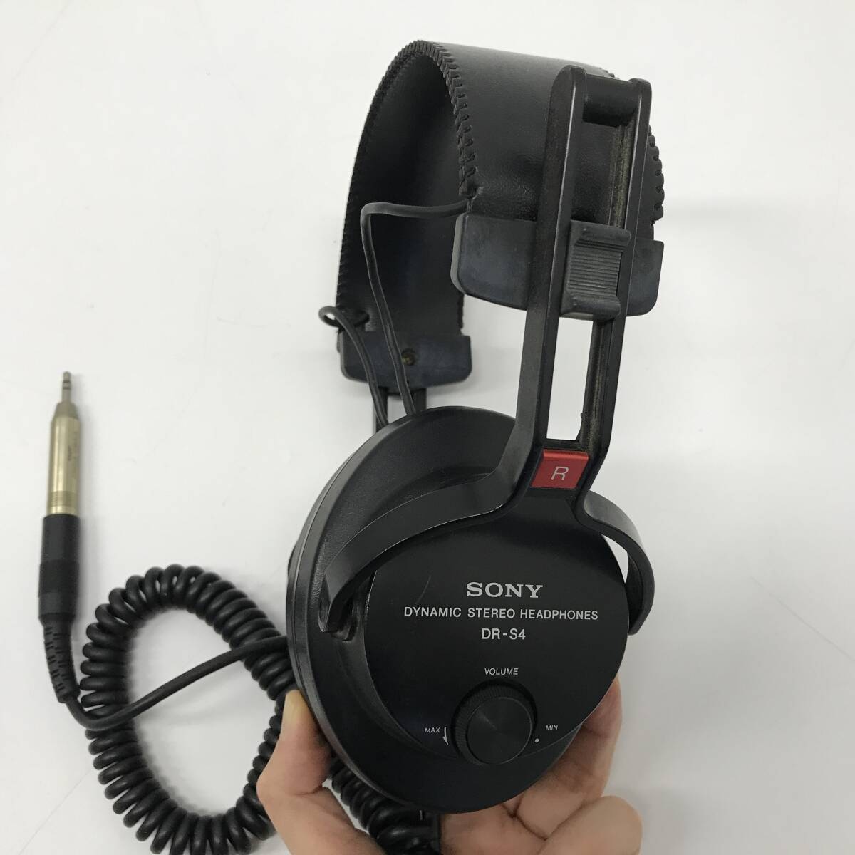 SONY DR-S4 ソニー / Stax スタックス 真空管 ヘッドフォン ヘッドホン 2点まとめて 音響機器 音楽 music 動作未確認 現状品_画像5