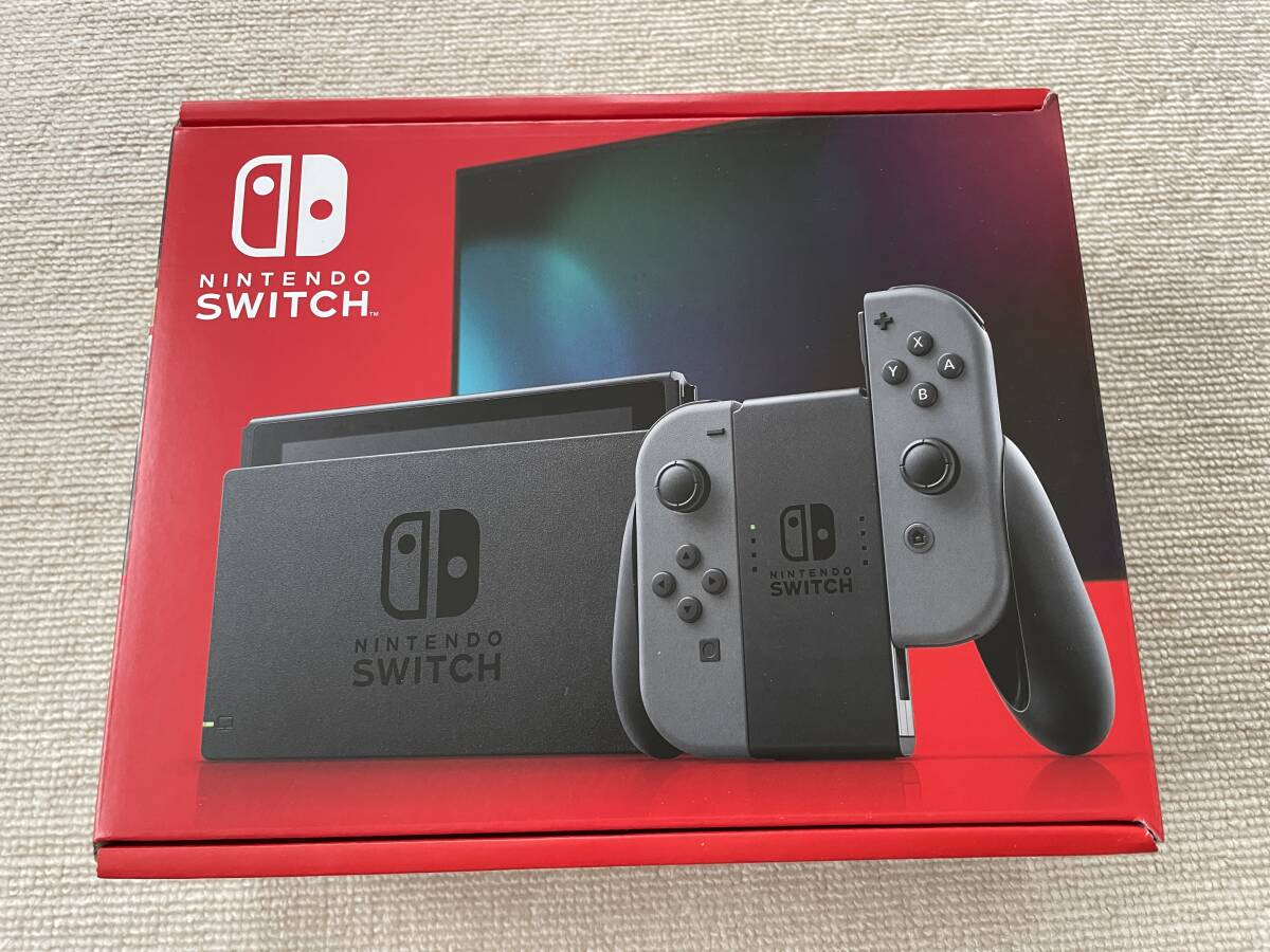 【新品未使用】 Nintendo Switch Joy-Con(L)/(R) グレー　本体セット