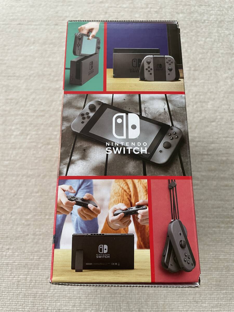 【新品未使用】 Nintendo Switch Joy-Con(L)/(R) グレー　通常モデル　[店舗印なし]