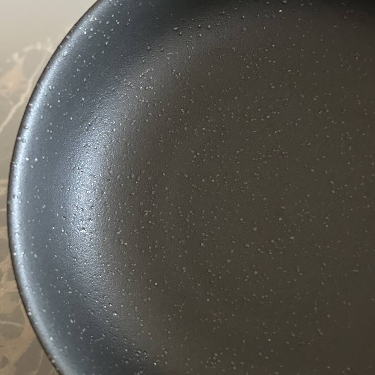 美濃焼 マットブラック 鉄鉢 膾皿 取り鉢 煮物皿 黒 石目 浅鉢 鍋小物 取皿の画像9