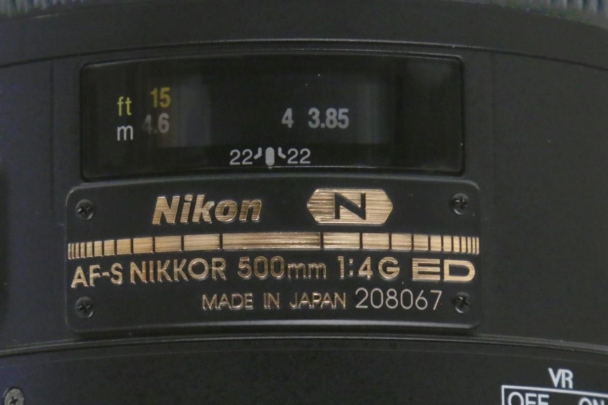 30966円 ジャンク品|ニコン AF-S NIKKOR 500mm f/4G ED VR 30966円 ジャンク品|ニコン AF-S NIKKOR 500mm f/4G ED VR
