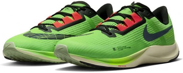 NIKE AIR ZOOM RIVAL FLY 3 エアズーム ライバルフライ CT2405-358 グリーン 26.5の画像1