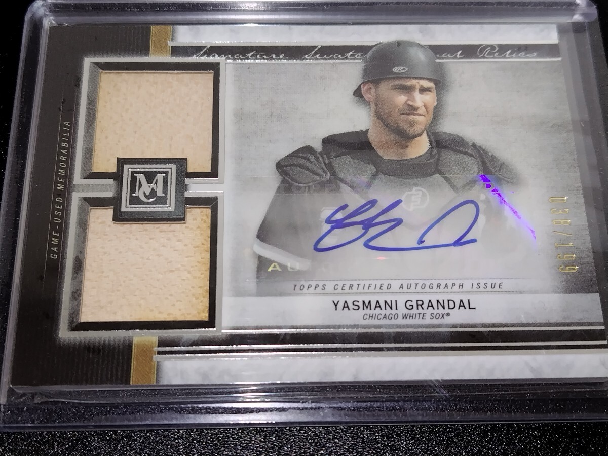 Yahoo!オークション - topps yasmani grandal auto 3枚セット