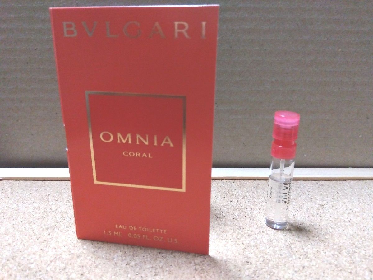 ブルガリ OMNIA CORAL オードトワレ サンプル オムニア 香水 EDT