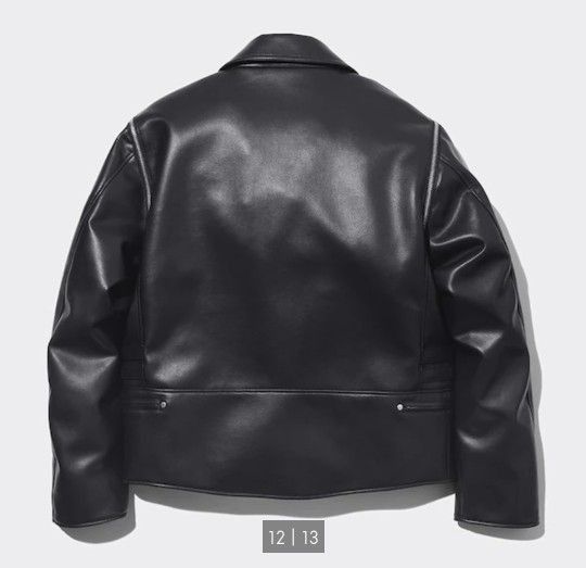 新品 GU × UNDERCOVER 2wayライダースジャケット L アンダー 新品 GU × UNDERCOVER 2wayライダースジャケット L アンダー