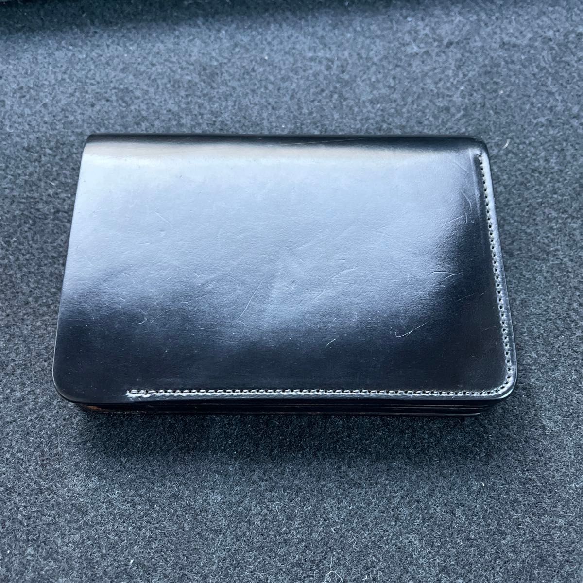 forme short wallet cordovan black