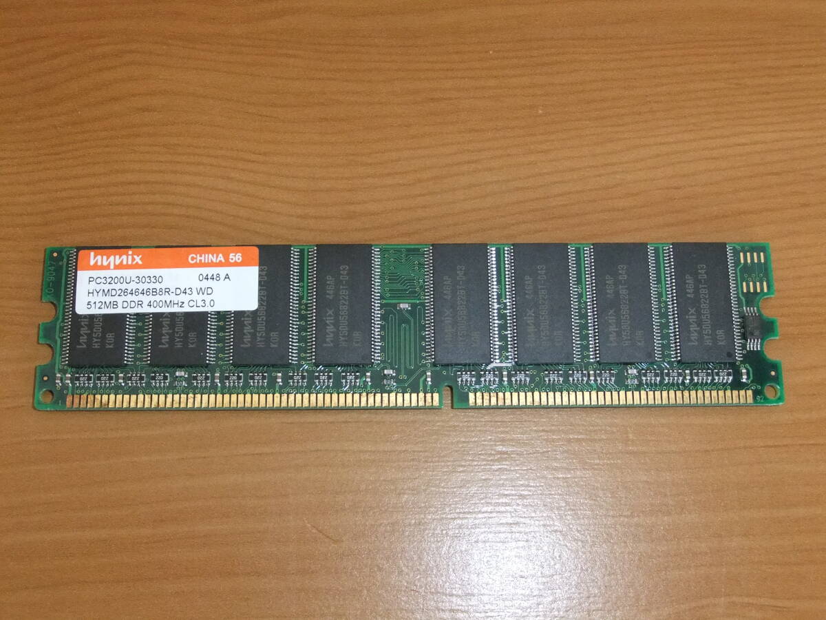 hynix PC3200U-30330 DDR400 CL3 512MB_画像1