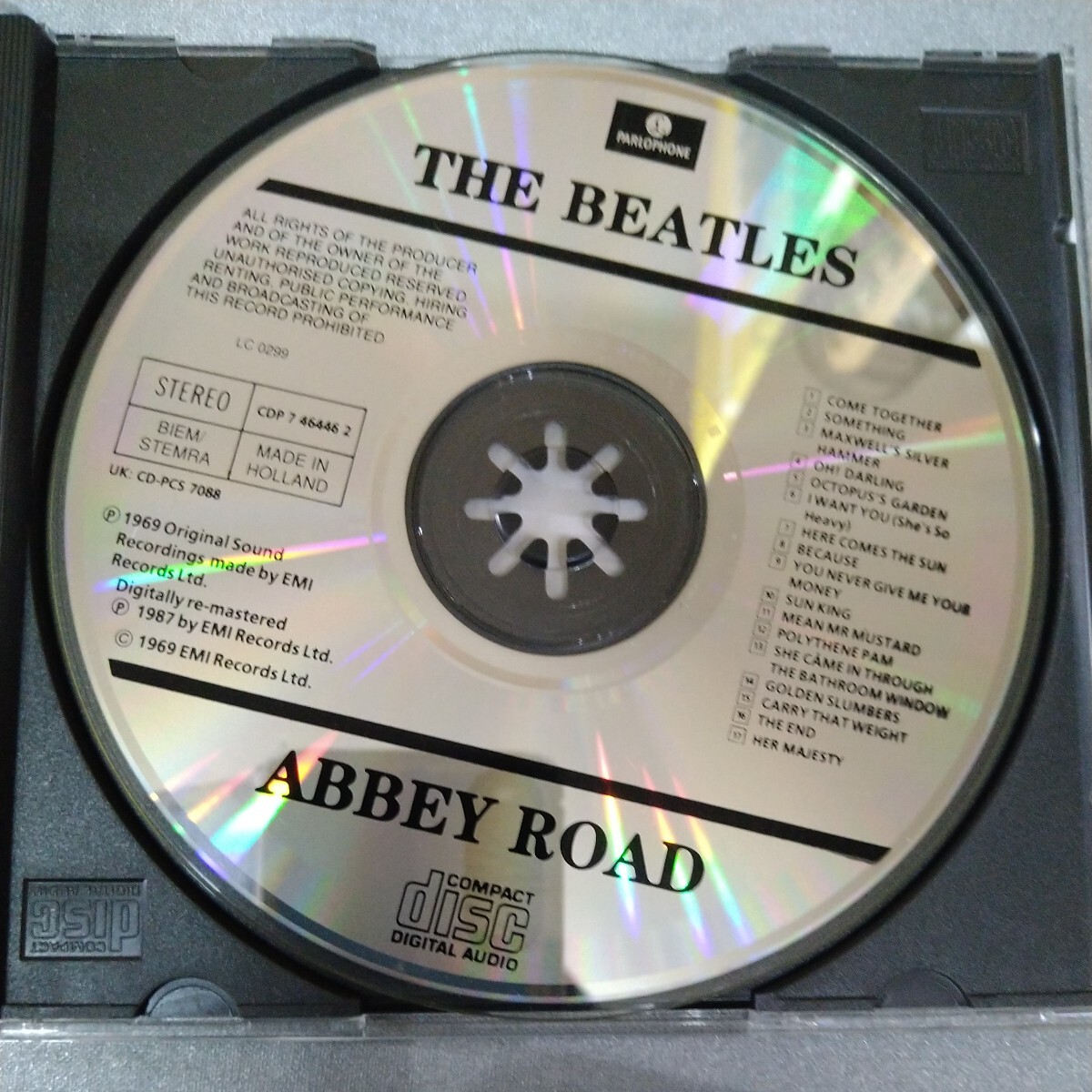 ABBEY ROAD アビイ ロード CD【 THE ビートルズ 】CDP7 46446 2_画像2