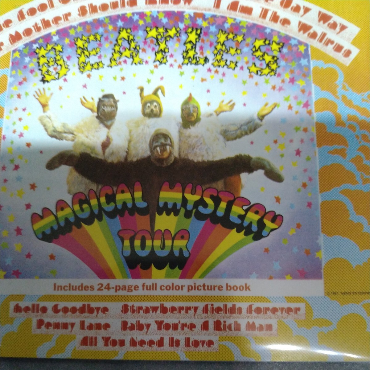 MAGICAL MYSTERY TOUR【THE BEATLES】CD 紙ケース入　プラケース付