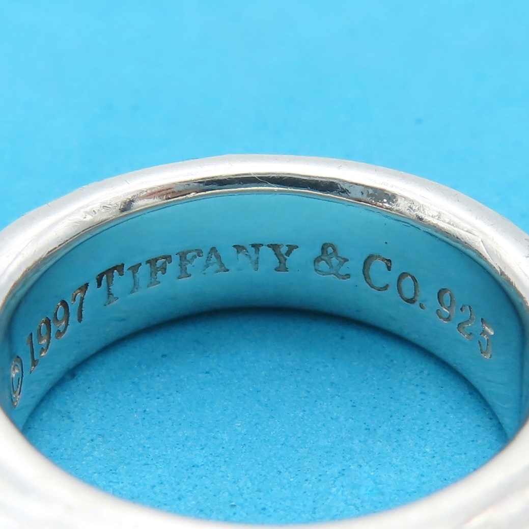 Tiffany&Co. ヴィンテージ ティファニー ナロー シルバー リング 13号 SV925 メンズ レディース 指輪 MM16の画像5