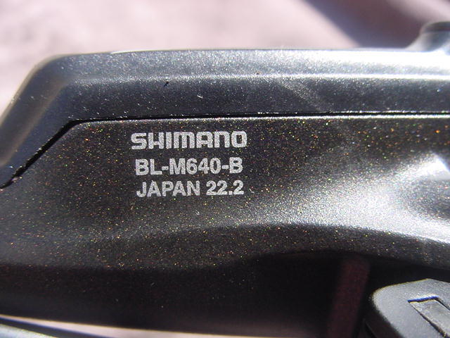 SHIMANO ZEE BL-M640/BR-M640 L for 