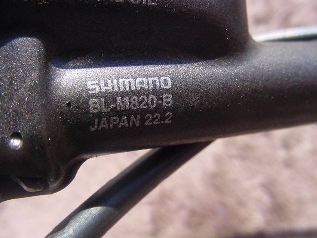 SHIMANO SAINT BL-M820/BR-M810 SETの画像4