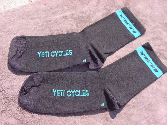 YETI CYCLES WOOL SOCKs Lsize 新品未使用_画像1