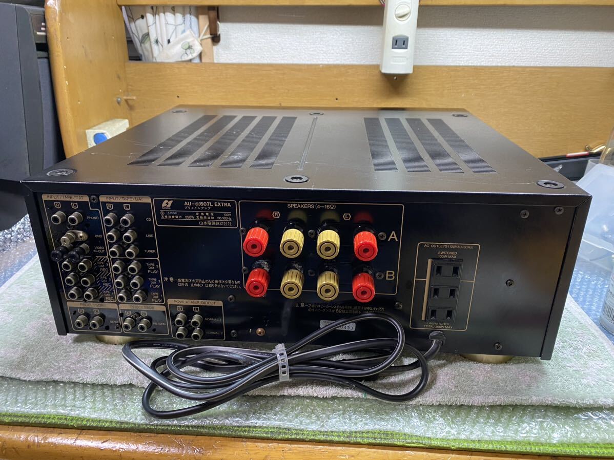 Sansui :AU-607LEXTRA プリメインアンプ _画像9