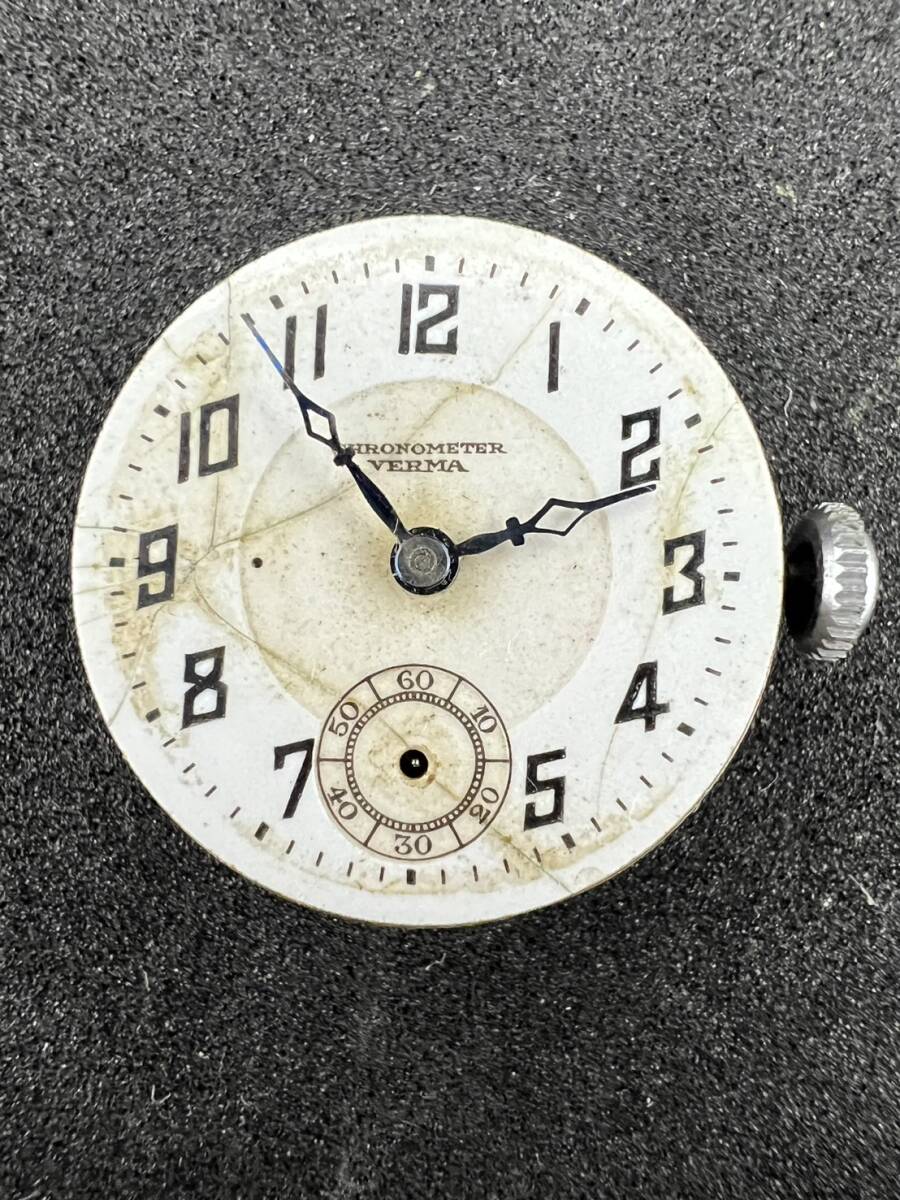 CHRONOMETER VERMA 手巻き 腕時計 ジャンクの画像1