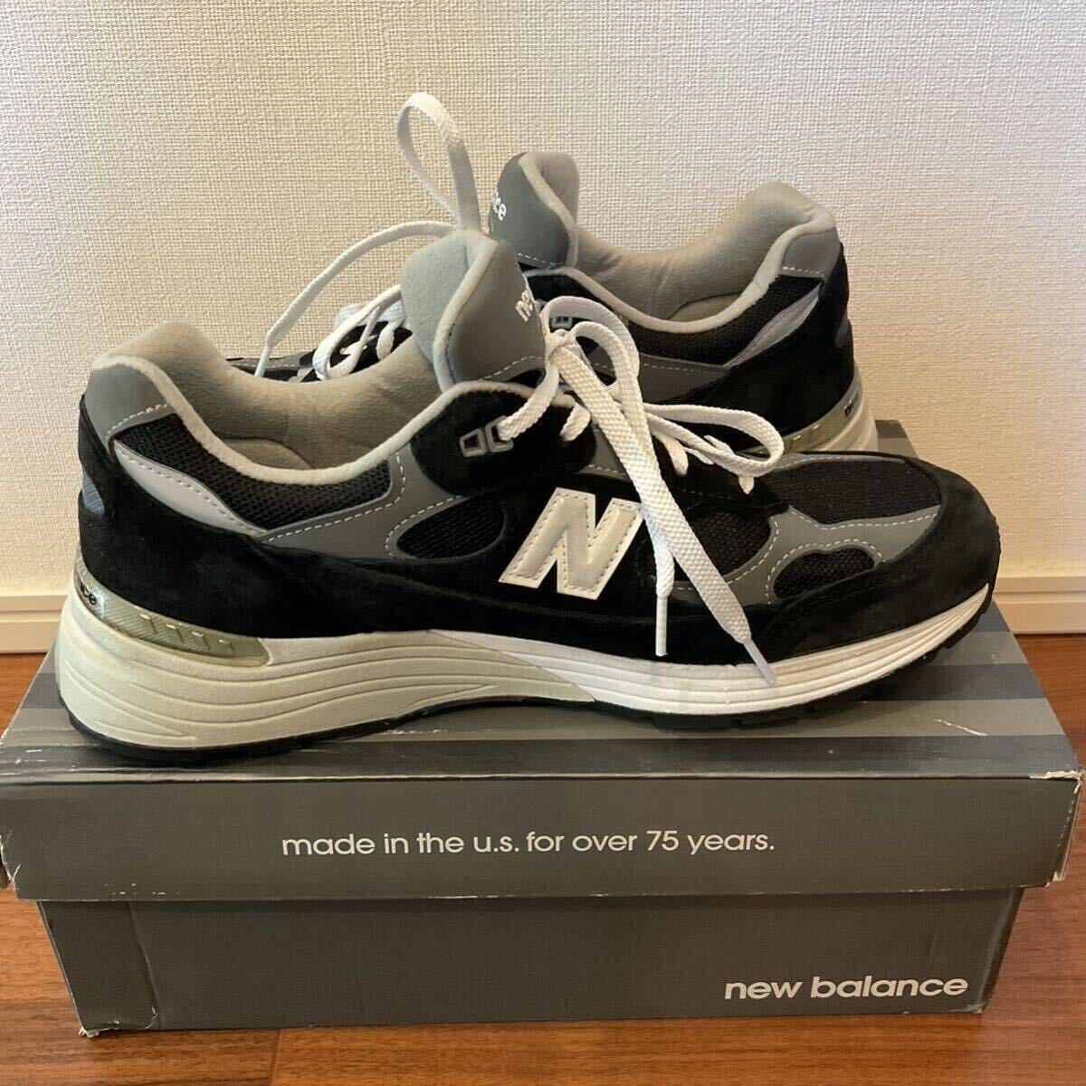 ニューバランス New Balance M992EB | M992 ブラック| M993 黒 US10.5 28.5cm スニーカー _画像9