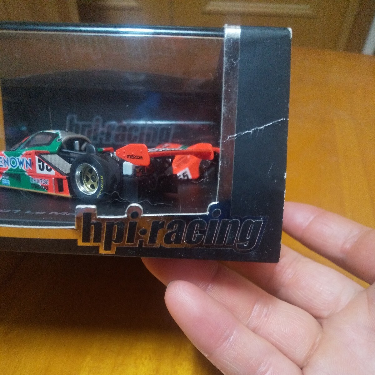 hpi・racing 1/43スケール マツダ 787B ルマン優勝車 中古 送料無料 エイチピーアイジャパン MAZDA_画像5