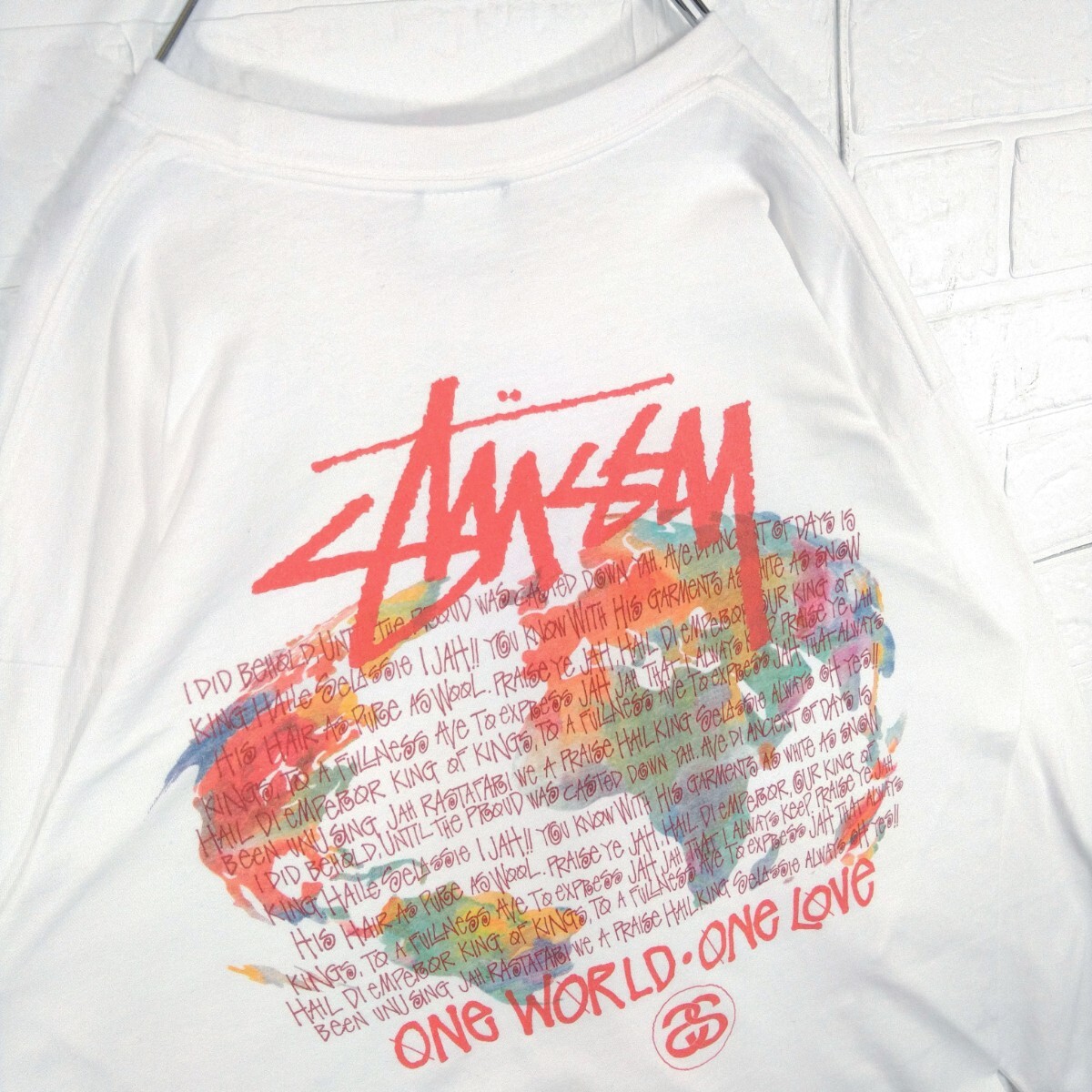 [STUSSY]ONE LOVE длинный рукав long T