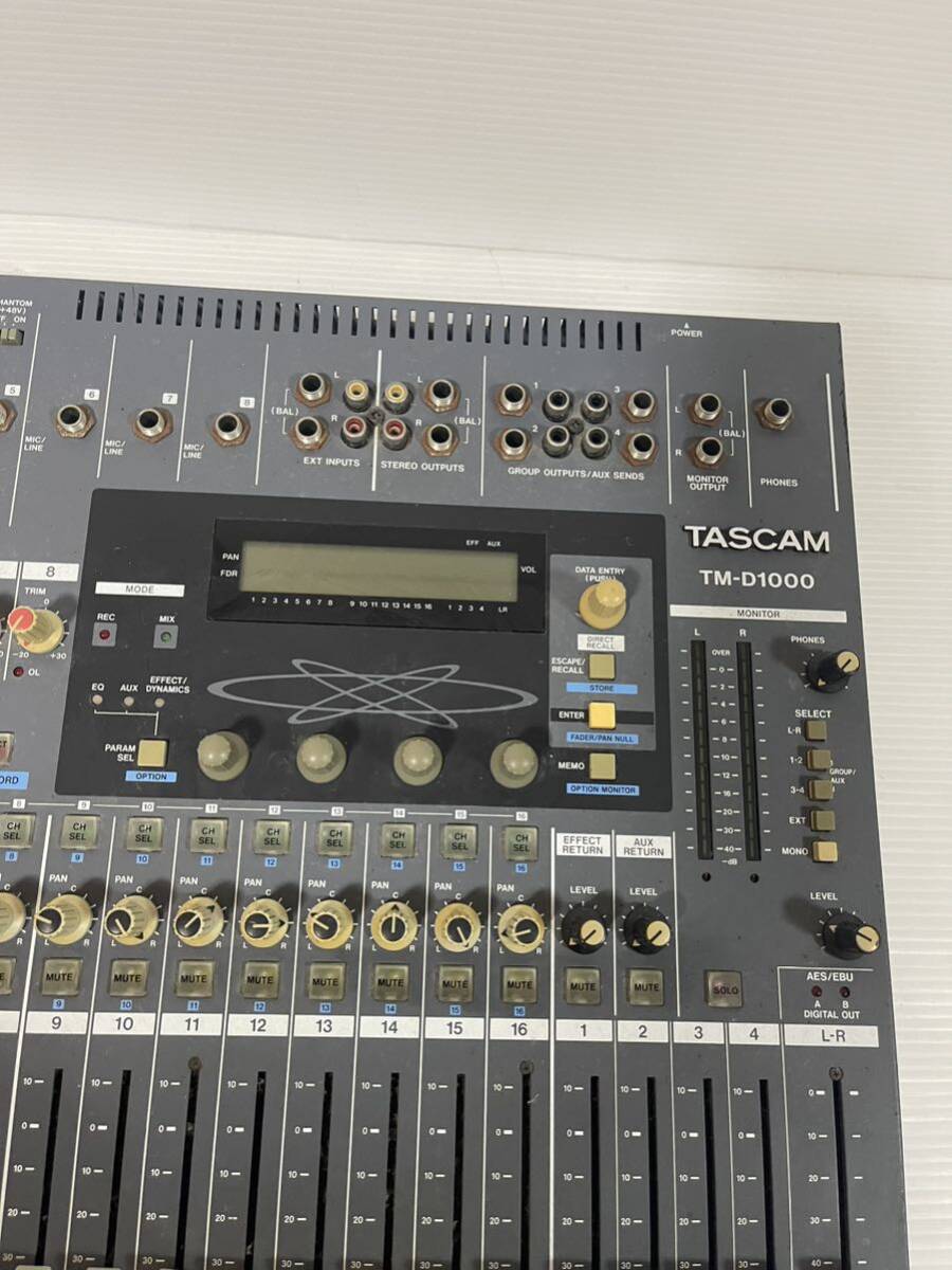 タスカム TASCAM TM-D1000 16ch Digital Mixer デジタルミキサー_画像2