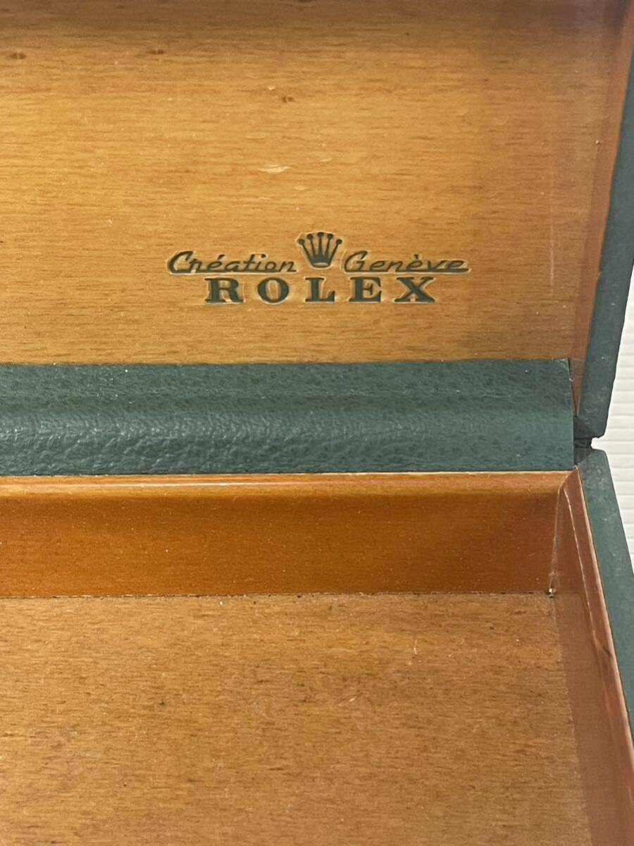 ROLEX ロレックス 空箱 68.00.3 時計用 内箱 箱のみ 収納 保管 純正箱 ボックス グリーン 緑 付属品 メンズ レディース_画像7