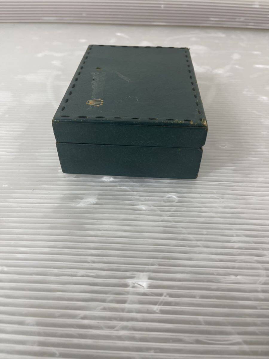 ROLEX ロレックス 空箱 68.00.3 時計用 内箱 箱のみ 収納 保管 純正箱 ボックス グリーン 緑 付属品 メンズ レディース_画像3