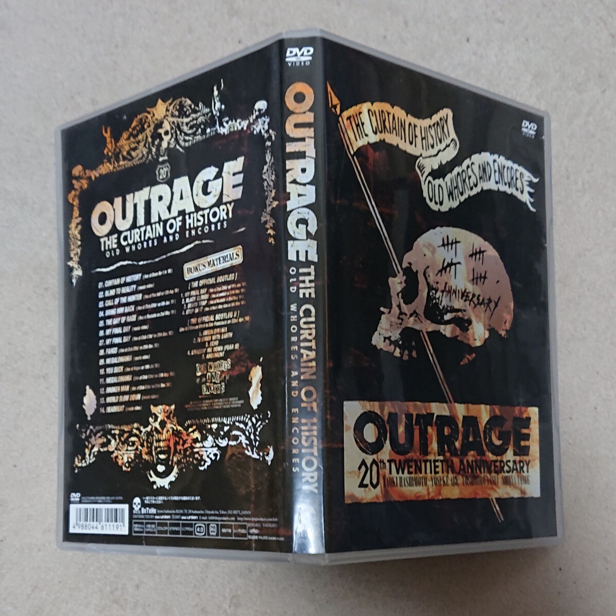 【DVD】Outrage/20th Twentieth Anniversary《国内盤》ジャパメタ_画像5