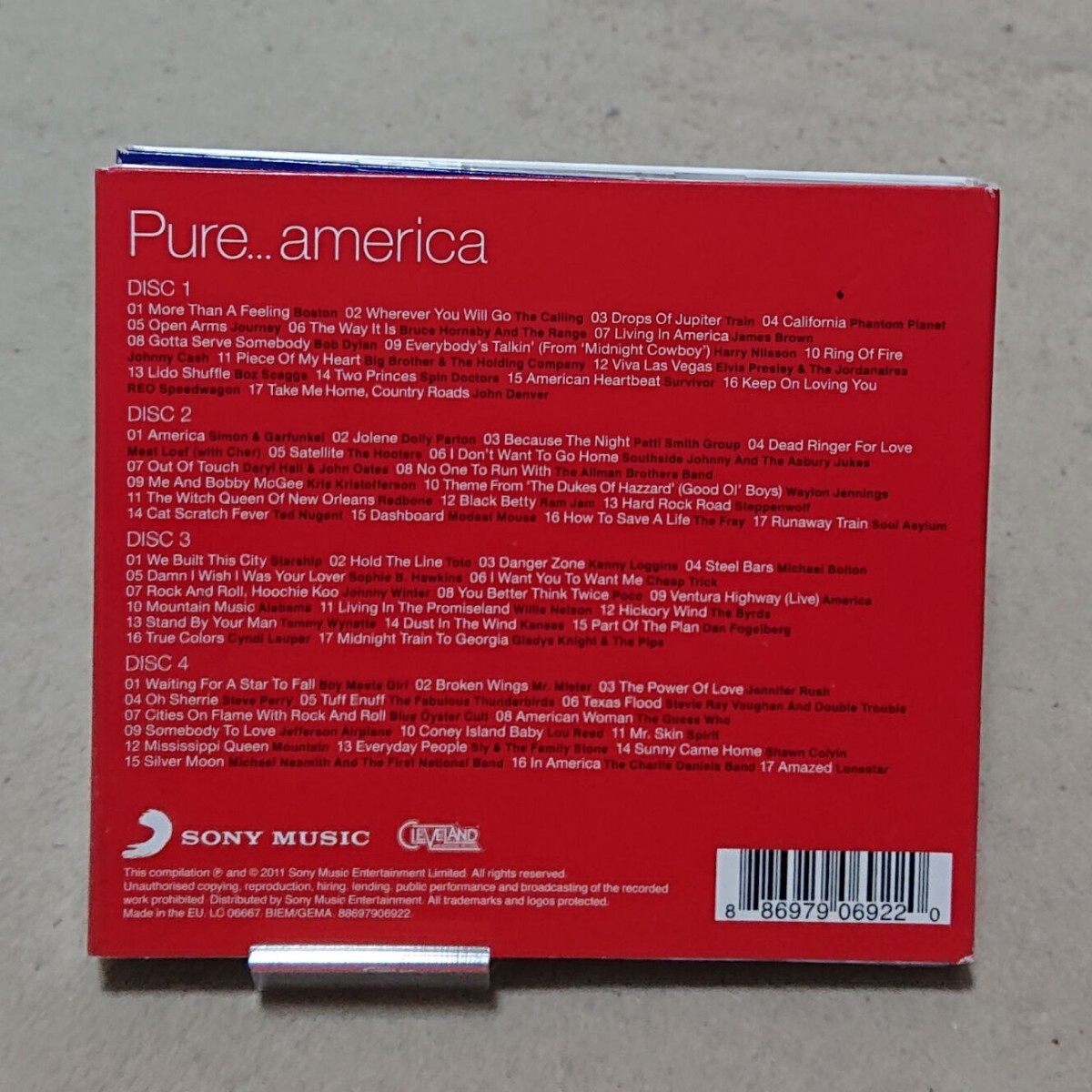 【CD】Pure...america《4枚組》ボストン/S & G/カンサス/Totoほか_画像3