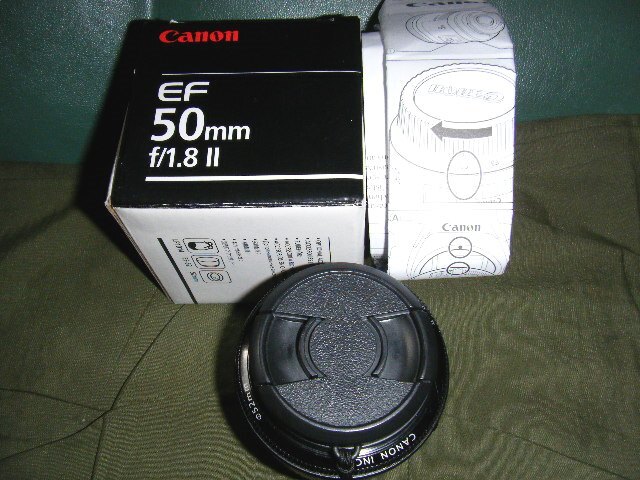 ☆☆Canon キヤノン EF-50mm  F1.8Ⅱ EFマウント フルサイズ対応 動作確認済み！☆☆の画像1