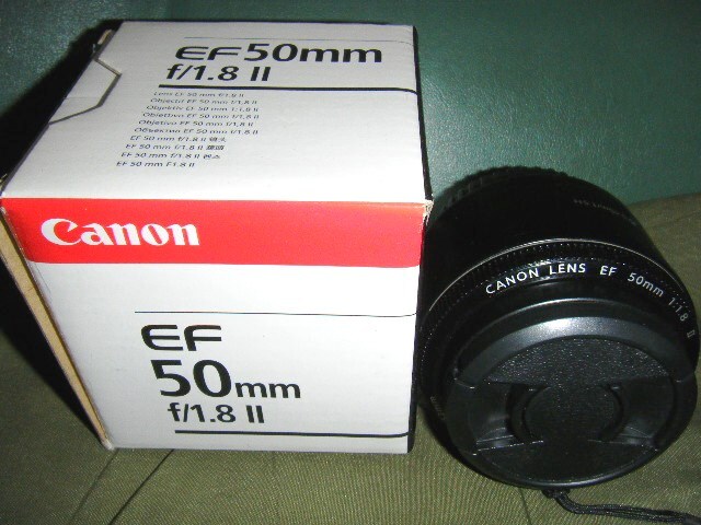☆☆Canon キヤノン EF-50mm  F1.8Ⅱ EFマウント フルサイズ対応 動作確認済み！☆☆の画像2