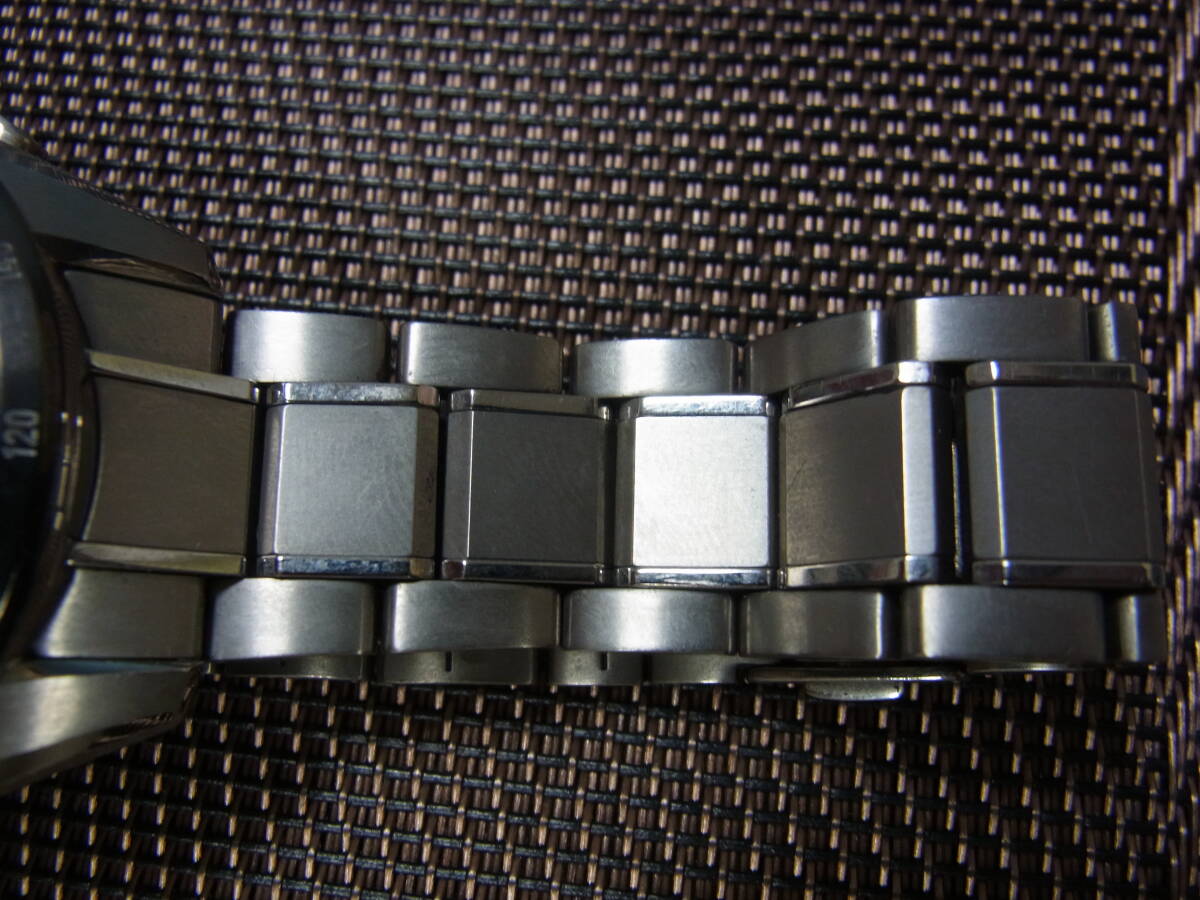 1円～ セイコー/SEIKO 腕時計 ソーラー 8B92-0AC0 ブライツ チタン デイト 15周年記念モデル リミテッドエディション_画像4