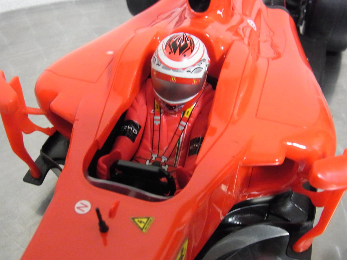 1:10スケール ラジオコントロールカー フルファンクションR/Cシリーズ Ferrari F60 フェラーリ レッド/ラジコンの画像6