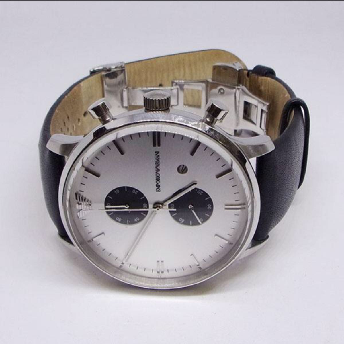 エンポリオ アルマーニ クロノ クオーツ 腕時計 AR-0385