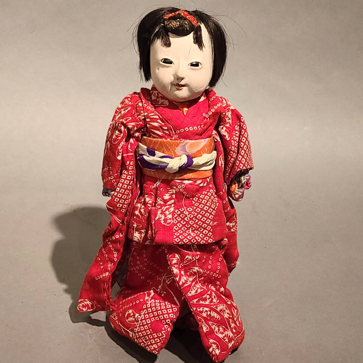 ◆女児 抱き人形 市松人形 2◆ 日本人形豆人形有職人形衣装人形_画像4