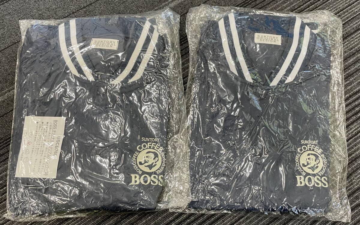 SUNTORY サントリー BOSS ボス ジャケット ジャンパー ポロシャツ キャップ Tシャツ WONDA ブルゾン ボスジャン 注目 ９９円スタート_画像5