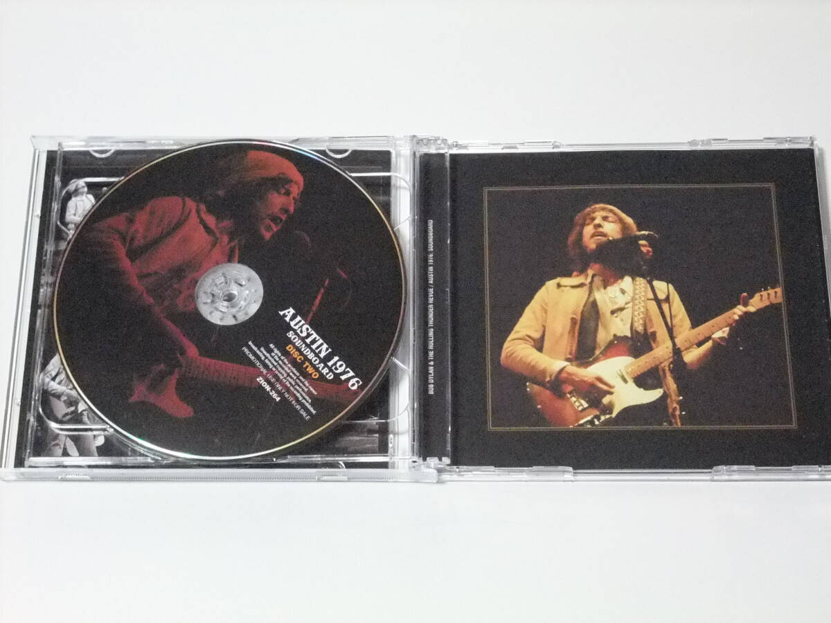 発売週のみCDーR付 AUSTIN 1976: SOUNDBOARD / BOB DYLAN & THE ROLLING THUNDER REVUEプレス2CD_画像4