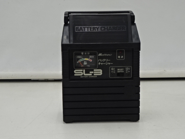 B4-24-0363 ● Meltec バッテリーチャージャー SL-3 バッテリー充電器 _画像3