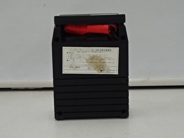 B4-24-0363 ● Meltec バッテリーチャージャー SL-3 バッテリー充電器 _画像5