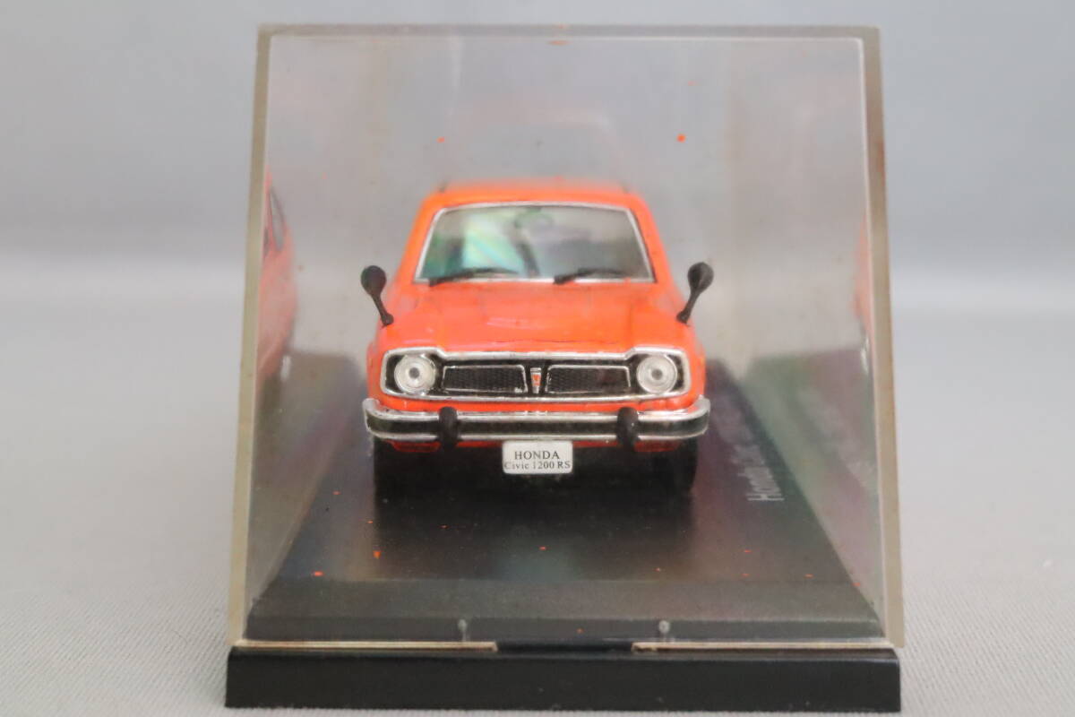 アシェット／ノレブ 国産名車コレクション ホンダ シビック 1200RS SB1（1974）Norev Honda Civic 1200RS　1/43スケール_画像3